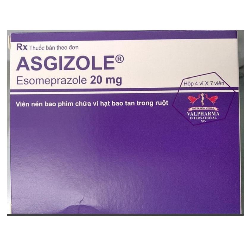 Asgizole 20 (Esomeprazole) Valpharma (H/28v)