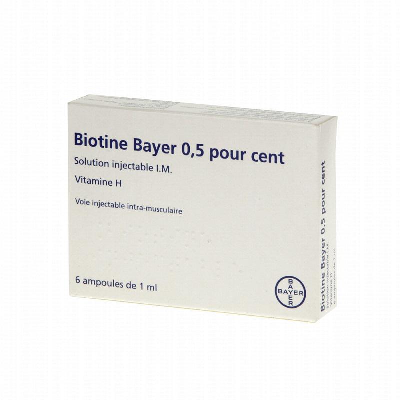 Biotin Bayer 0.5 Inj (H/6o)
