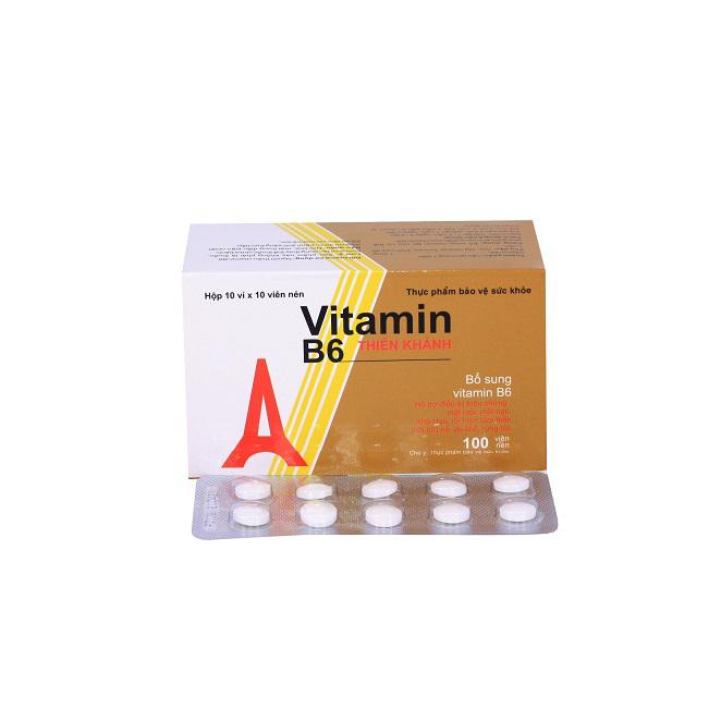 Vitamin B6 1,5mg Thiên Khánh (H/100v)