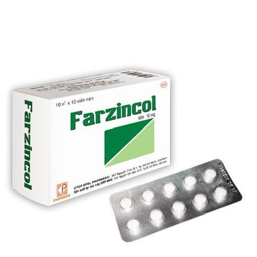 Farzincol 10 (Kẽm) Pharmedic (H/100v)