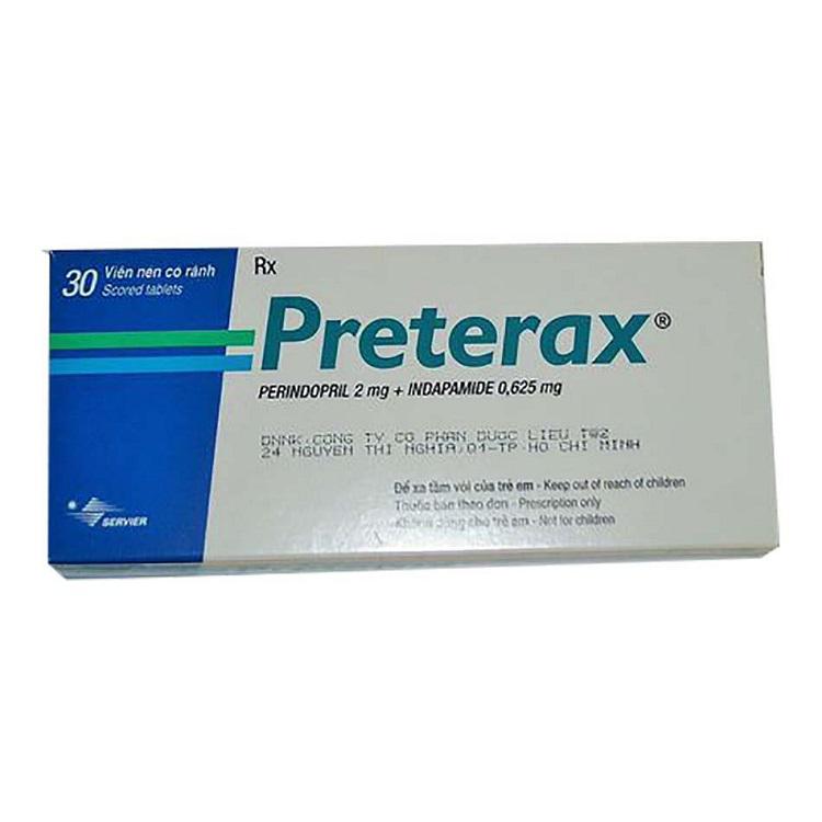 Preterax (Perindopril, Indapamid) Servier (H/30v)
