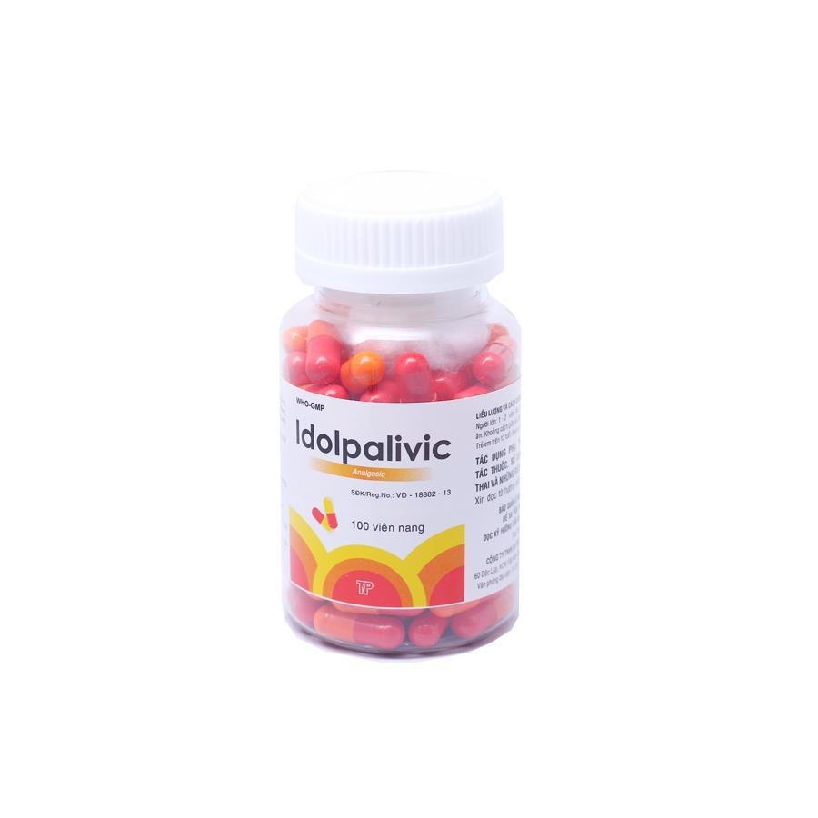Idolpalivic (Paracetamol, Ibuprofen) Thành Nam (C/100v)