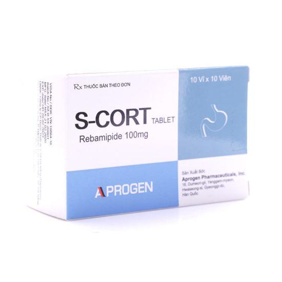 S-Cort 100 (Rebamipid) Aprogen (H/100v)