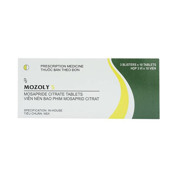 Mozoly 5 (Mosapride) Cadila (H/30v)