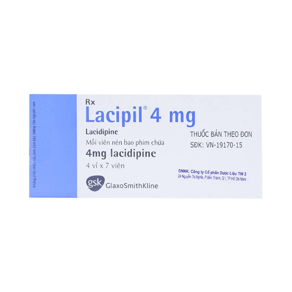 Lacipil 4 (Lacidipine) GSK (H/28v)
