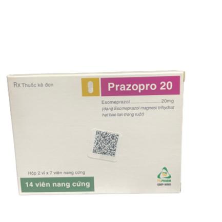 Prazopro 20 (Esomeprazol) TV.Pharm (Lốc/10h/14v)