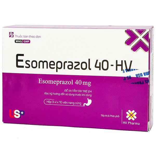 Esomeprazol 40mg - HV US Pharma (H/30v)