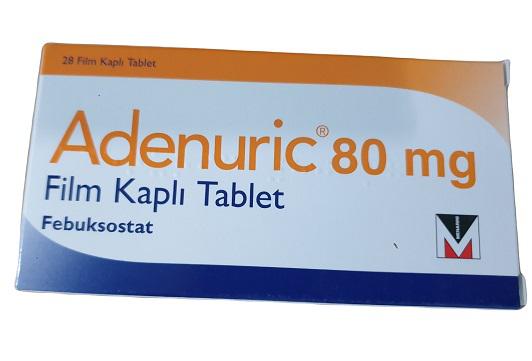 Adenuric 80mg (Febuxostat) MENARINI (H/28V) TNK