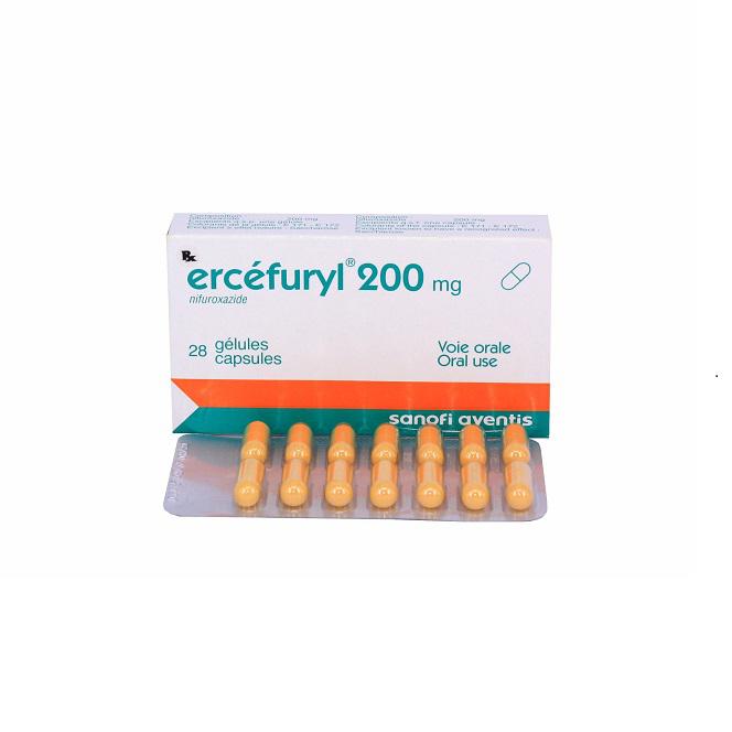 Ercefuryl 200 (Nifuroxazid) Sanofi (H/28v)