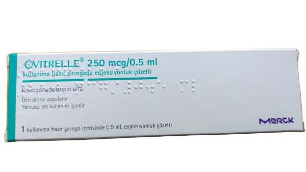 Ovitrelle 250 mcg/0.5ml (Choriogonadotropin alfa) Merck (H/1 ống tiêm) TNK