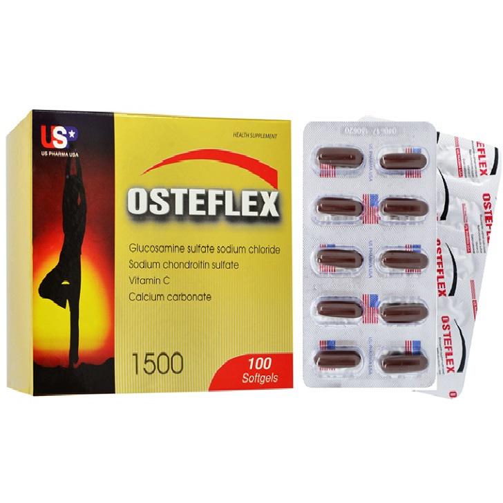 Osteflex Capsules Glucosamine 1500mg US Pharma (H/100v)