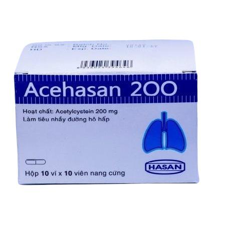 Acehasan 200 (Acetylcysteine) Hasan (H/100v)