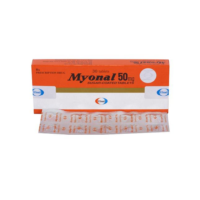 Myonal 50mg (Eperison Hydroclorid) Eisai (H/30v)