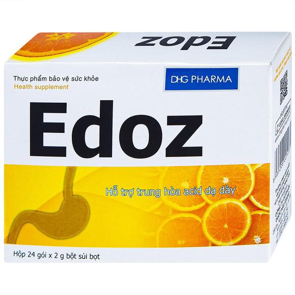 Edoz Hỗ Trợ Trung Hòa Acid Dạ Dày DHG (H/24gói)