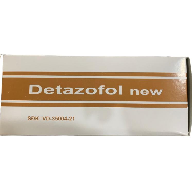 Detazofol New (Paracetamol,  Clorpheniramin) Hanoi (H/600v)