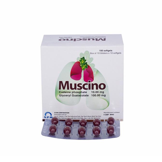 Muscino (Codeine, Glyceryl Guaiacolate) SPM (H/100v)
