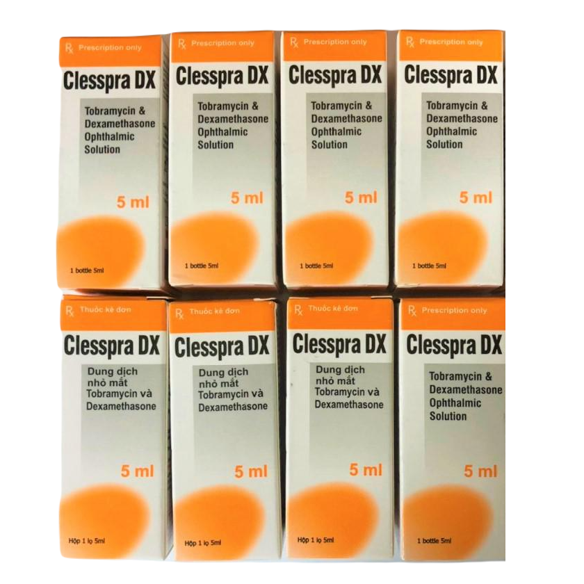 Clesspra DX (Dexamethason, Tobramycin) Makcur  (Lốc/10c/5ml)