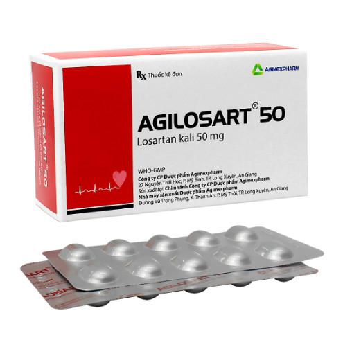 Agilosart 50 (Losartan) Agimexpharm (H/40v)