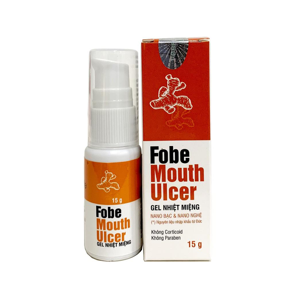 Gel Nhiệt Miệng Fobe Mouth Ulcer (T/10g)