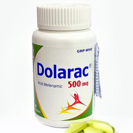 Dolarac 500 (Acid Mefenamic) Domesco (C/100v)