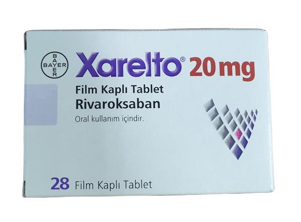 Xarelto 20mg (Rivaroxaban) Bayer Turkey (H/28V)