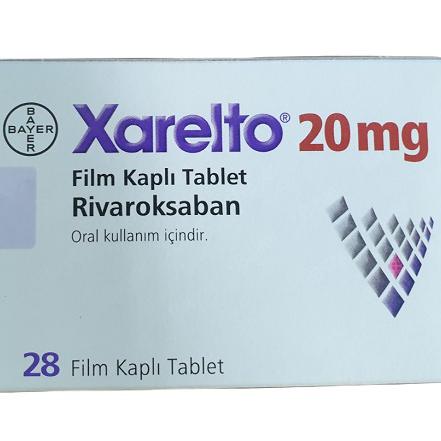 Xarelto 20mg (Rivaroxaban) Bayer Turkey (H/28V)