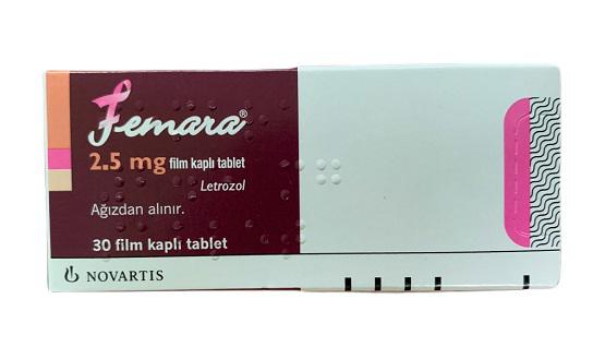 Femara 2.5mg (Letrozole) Novartis Turkey (H/30V)