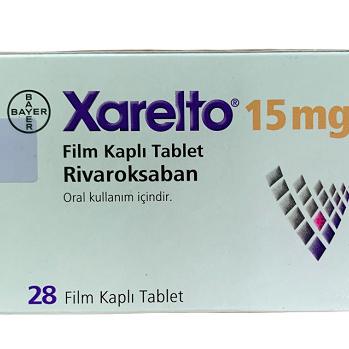 Xarelto 15mg (Rivaroxaban) Bayer Turkey (H/28V)