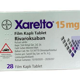 Xarelto 15mg (Rivaroxaban) Bayer Turkey (H/28V)