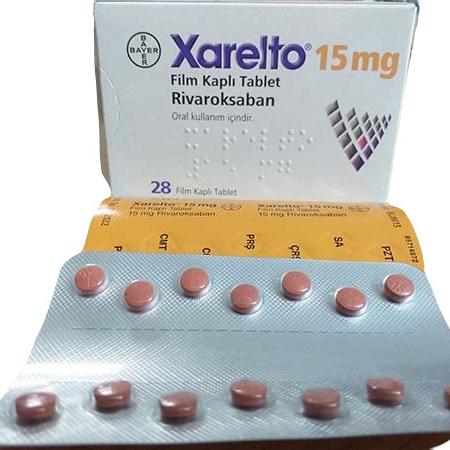 Xarelto 15mg (Rivaroxaban) Bayer Turkey (H/28V)