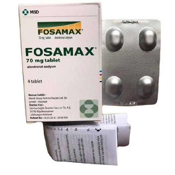 Fosamax 70mg (Alendronic) MSD Turkey (H/4V)