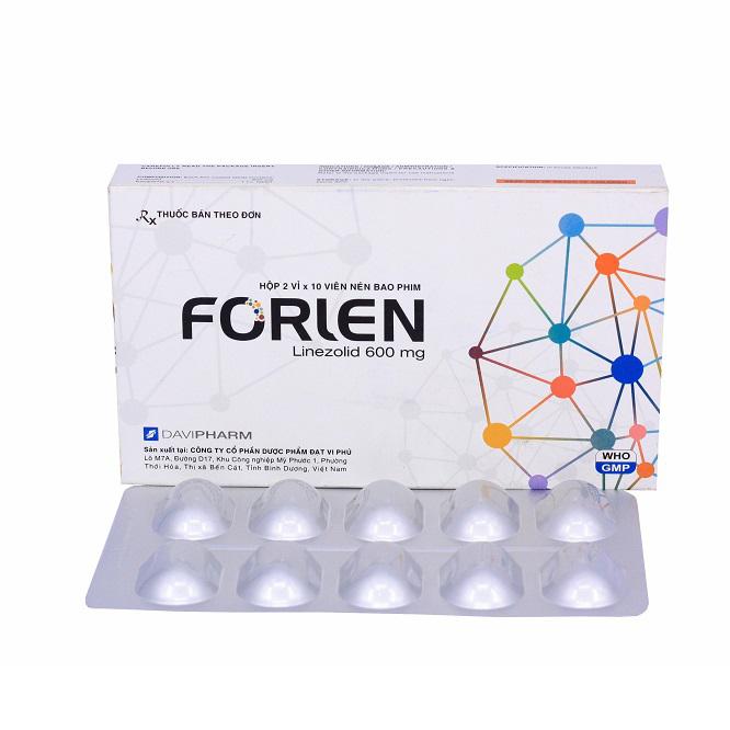 Forlen (Linezolid) 600mg Davipharm (H/20v)