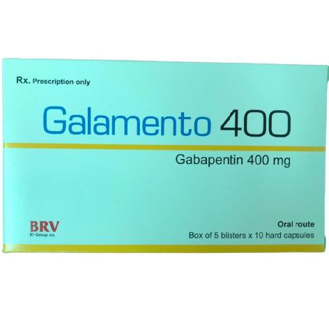 Galamento 400 (Gabapentin) BV Pharma (H/50v)