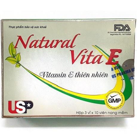 Natural Vita E US Pharma (H/30v)