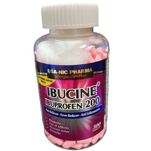 Ibucine (Ibuprofen) 200 Usa-Nic Pharma (C/500v)