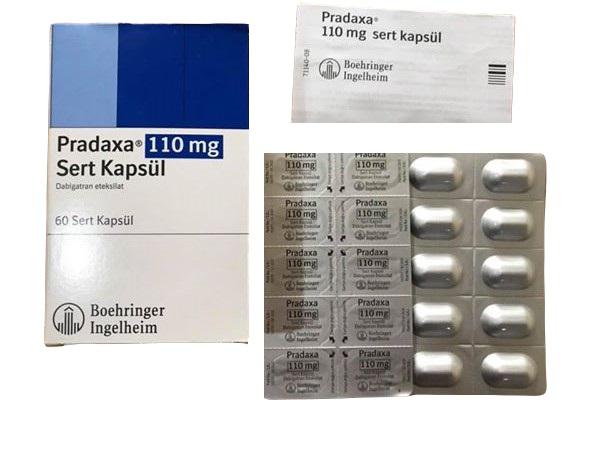 Pradaxa 110mg (Dabigatran) Boehringer Turkey (H/60V)