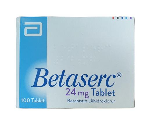 Betaserc 24mg (Betahistine) Abbott (H/100v) TNK
