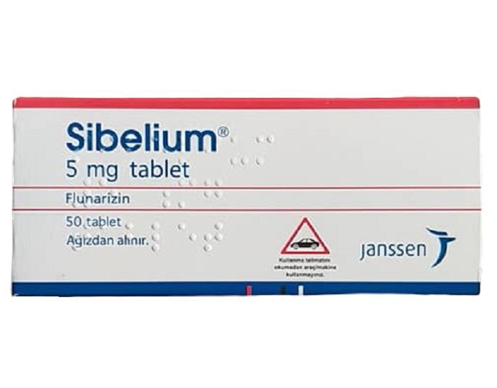 Sibelium 5mg (Flunarizin) Janssen (H/50v) TNK