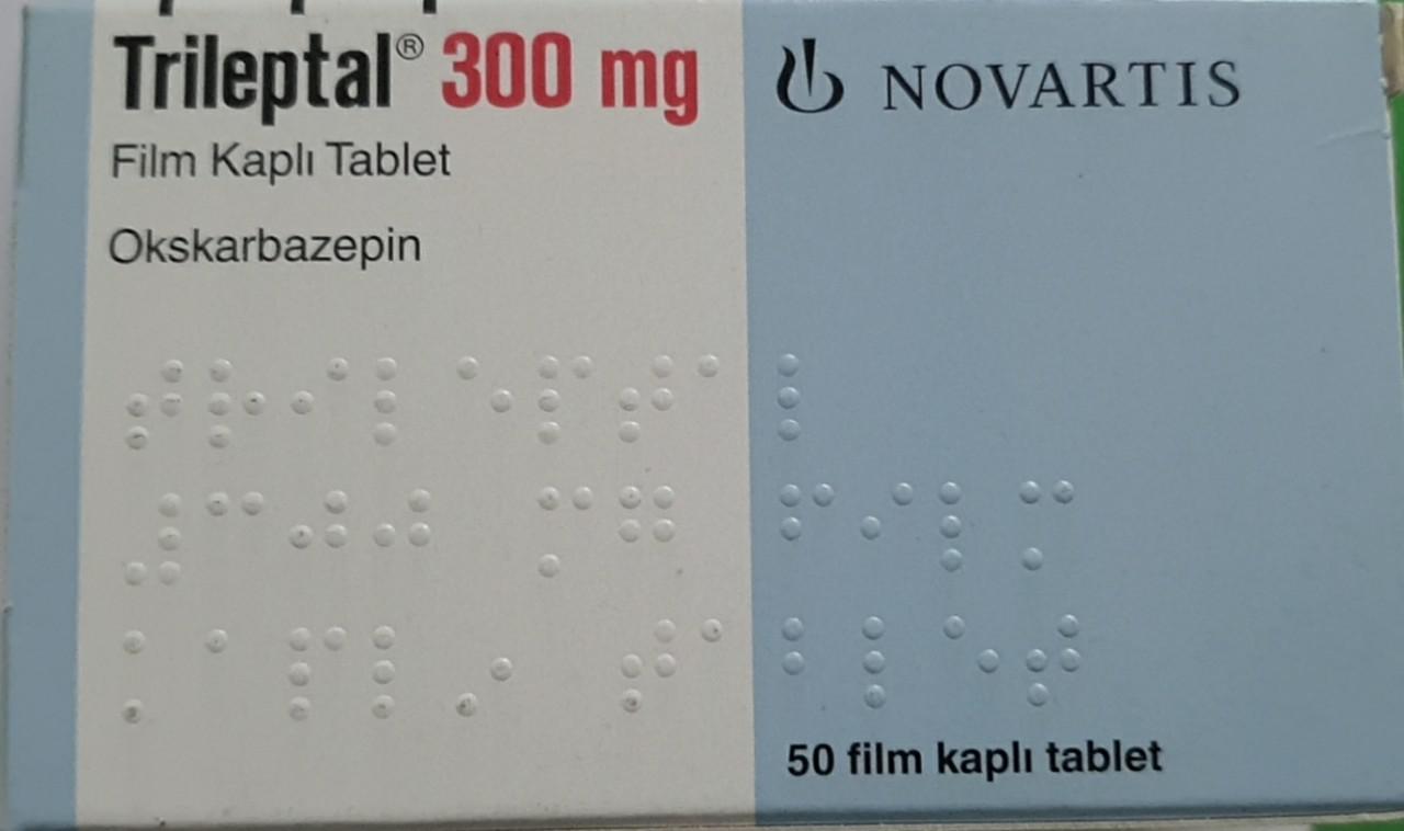  Trileptal 300mg (Oxcarbazepine) Novartist (H/50v) TNK