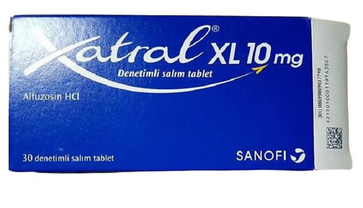 Xatral XL 10mg (Alfuzosin) Sanofi Turkey (H/30V)