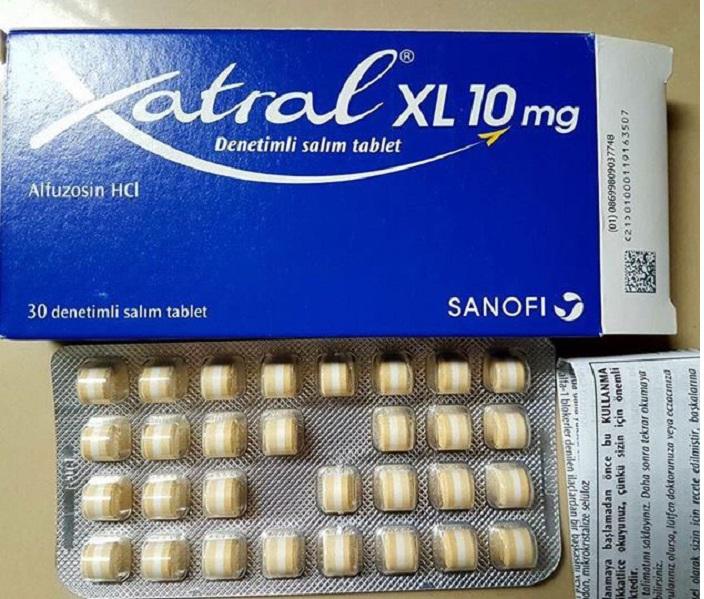 Xatral XL 10mg (Alfuzosin) Sanofi Turkey (H/30V)