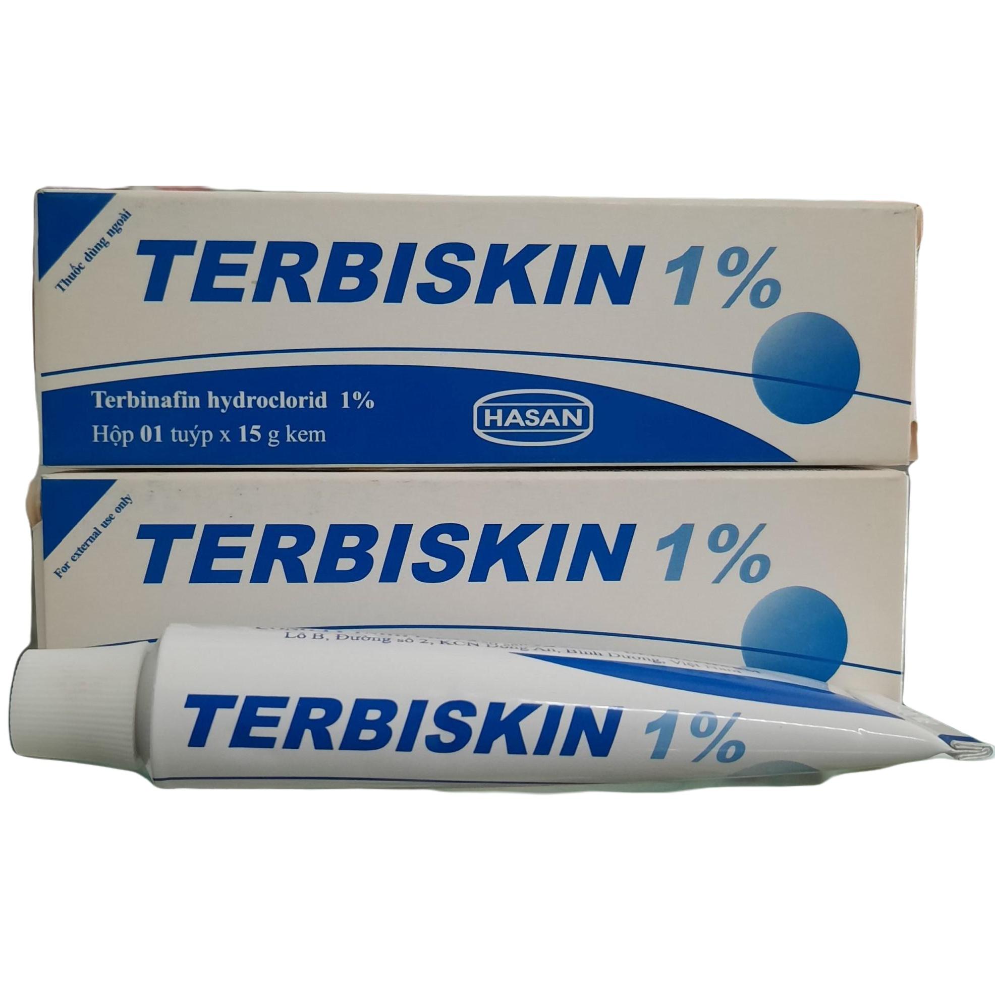 Terbiskin (Terbinafin) 150mg Hasan (Tuýp 15g)