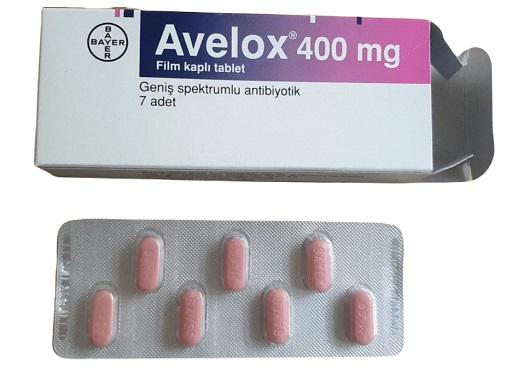 Avelox 400mg (Moxifloxacin) Bayer (H/7v) TNK