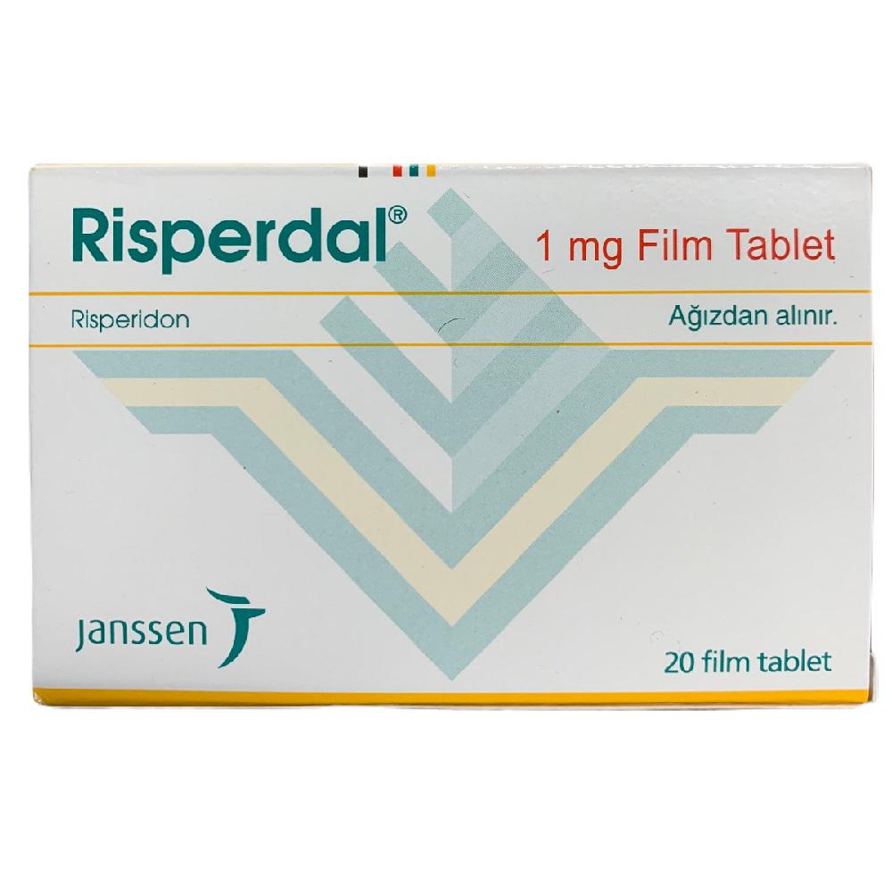 Risperdal 1mg (Risperidone) Janssen Turkey (H/20V)