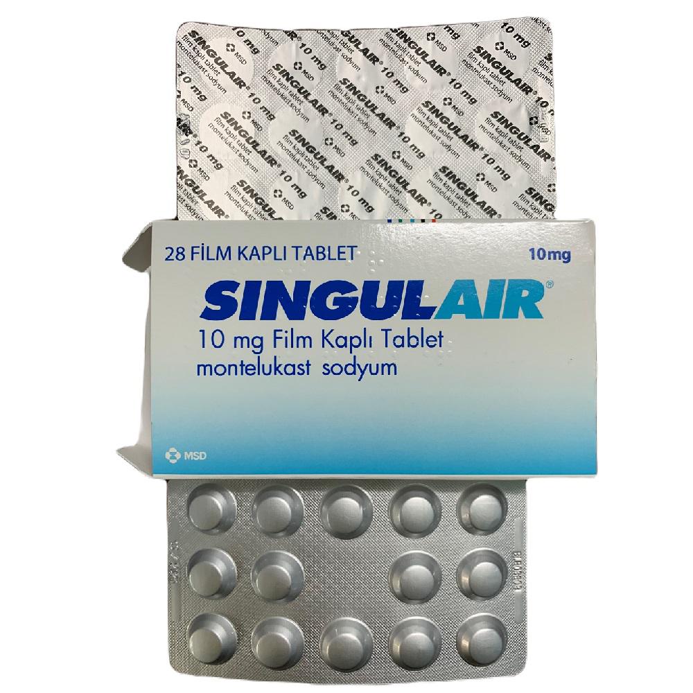 Singulair 10mg (Montelukast) MSD Turkey (H/28V)