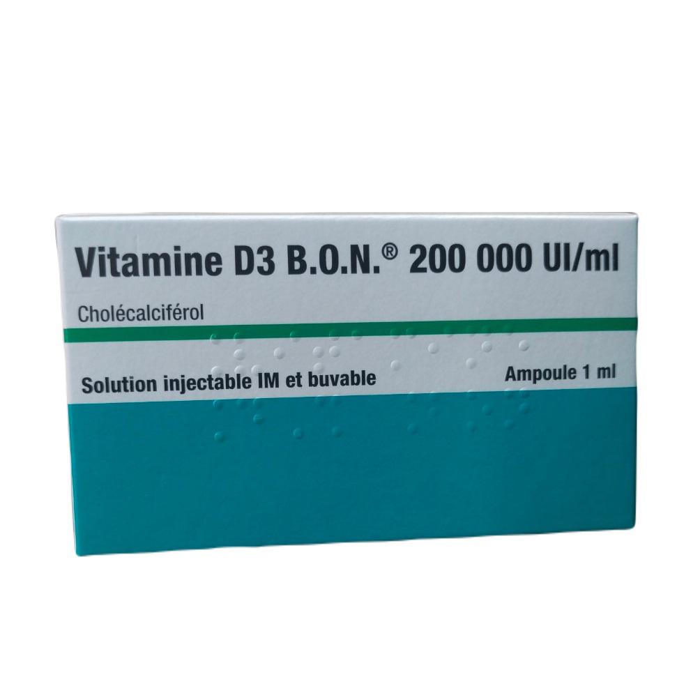 Vitamin D3 BON 200000iu/ml Bouchara (h/1 ống/1ml)