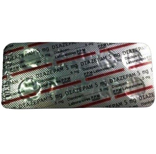 Diazepam 5mg PPM (Vỉ 10 viên)