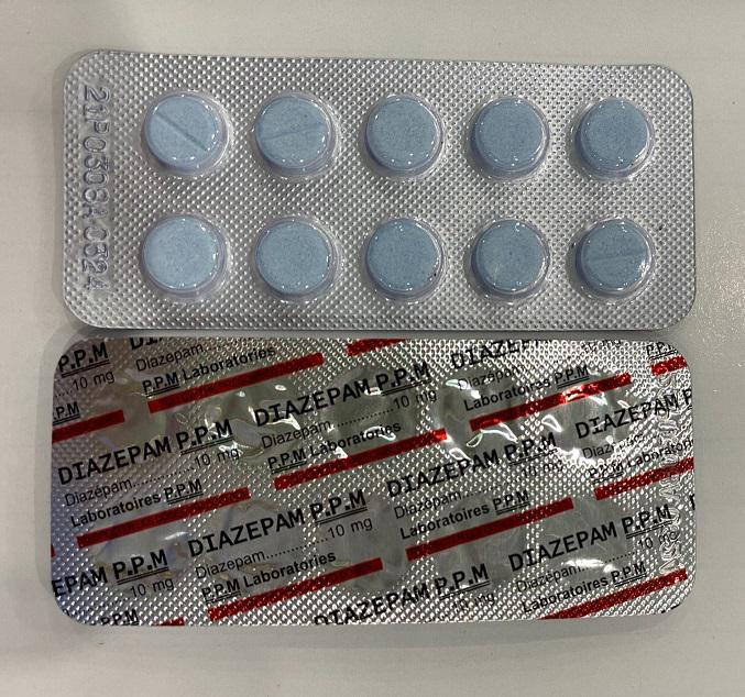 Diazepam 10mg PPM (Vỉ/10 Viên)