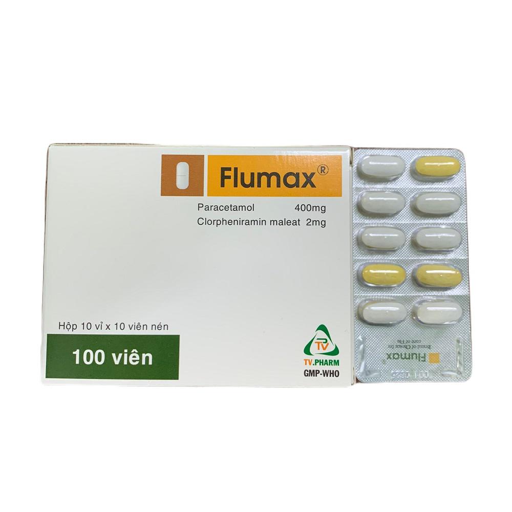 Flumax 400mg (Paracetamol, Clorpheniramin Maleat) TV.Pharm (H/100v)