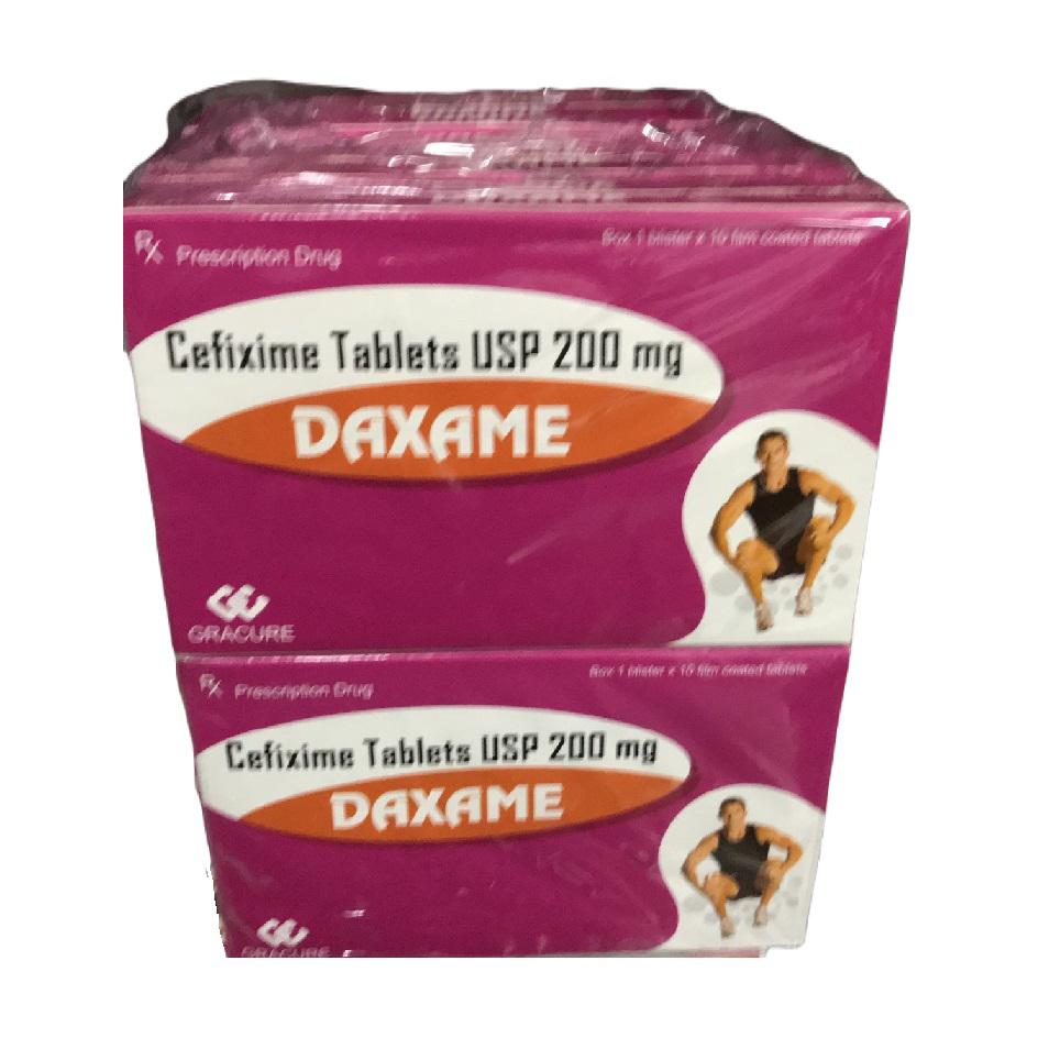 Daxame 200 (Cefixime) Gracure (Lốc/10H/10v)